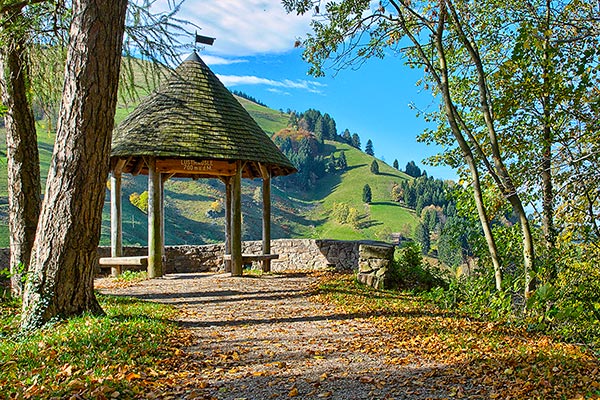 Aussichtspunkt Lusthäusle im Münstertal